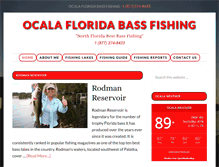 Tablet Screenshot of ocalabassfishing.com